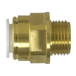 JG savienotājs Brass Male Coupler