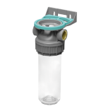 Plastmasas korpusa filtrs 3P korpuss ECO 9" ¾ caurspīdīga PET bļoda ¾ – ¾"