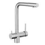 A-Ecosoft Virtuves ūdens maisītājs filtrētam ūdenim 3 in 1