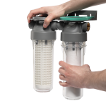 FDPP3P0130 Ecosoft 3P Mehāniska filtra korpuss ECO DUPLEKSS 9 "¾ caurspīdīgs PET ¾ – ¾"
