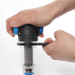 FNS2P1522 Ecosoft Pašattīrošs SAN filtrs ar 304 nerūsējošā tērauda sieta kasetnēm ar ½” FM un ¾” M savienojumu