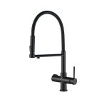 W-SH-506-BLACK Кухонный кран (горячий-холодный-ro-душ)