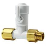 John Guest угловой запорный клапан, 1/2 x 1/2 x 1/4″ ASV10