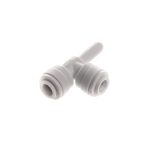 John Guest соединение T-вида, Трубка x Tрубка х Шток 1/4 x 1/4 x 1/4", CI530808W