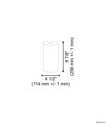 PP Kартридж из полипропиленового волокна 4,5*10” BB Aquafilter 50 мик S-FCPS50M10B — изображение 2