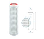 FCLRPD0025/0118 Ecosoft washable polyamide cartridge 2,5″x10″, 50 mic - Image 2